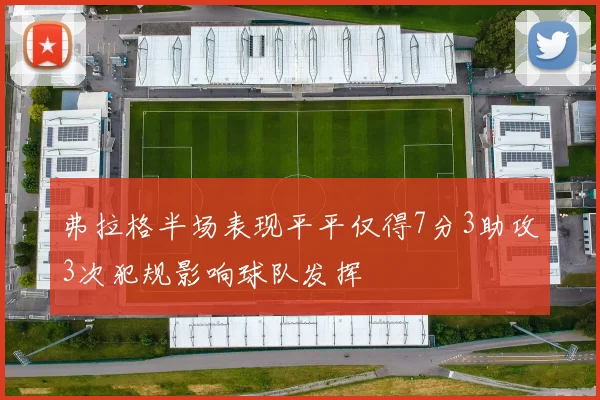 弗拉格半场表现平平仅得7分3助攻3次犯规影响球队发挥